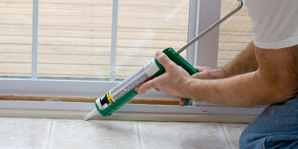 caulking window