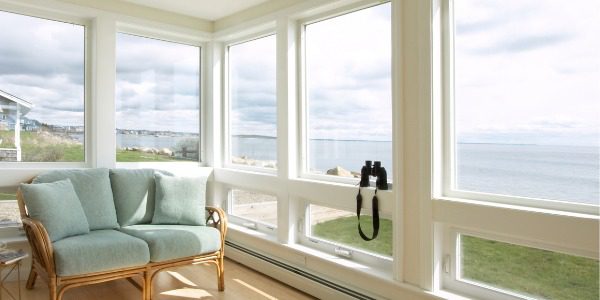 Seaside cottage interior