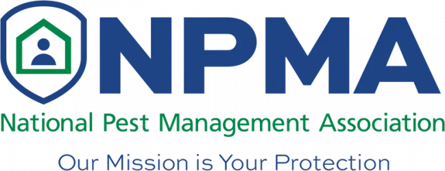 Logo for the NPMA, National Pest Management Association.